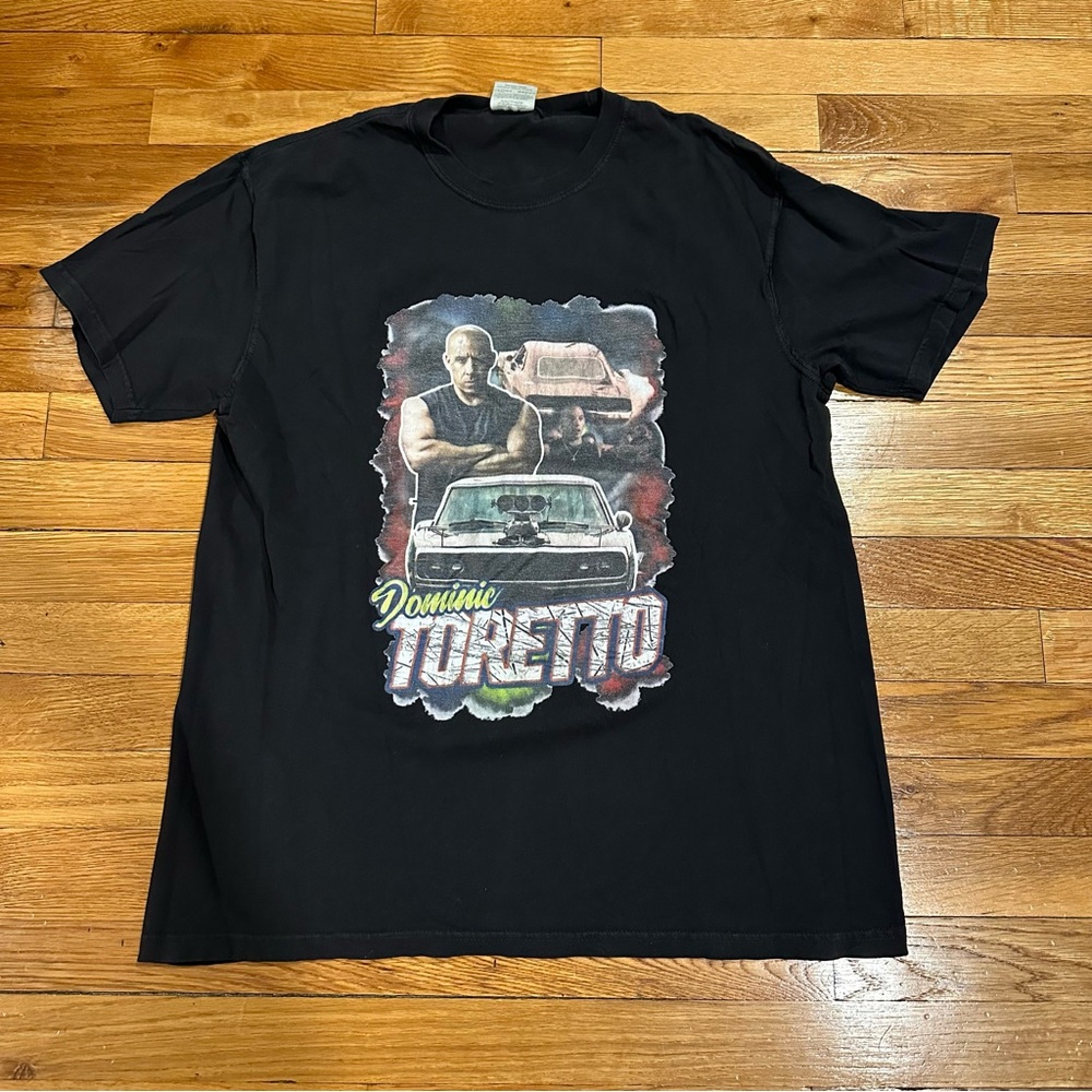 Fast and Furious - Black Short-Sleeve Graphic Tee Shirt